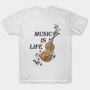 Music is life T-Shirt